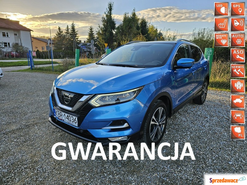 Nissan Qashqai  SUV 2018,  1.2 benzyna - Na sprzedaż za 77 800 zł - Nowy Sącz