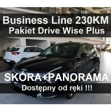 Kia Sportage - Business Line 230 KM Pakiet Drive Wise Plus Panorama Od ręki 2196zł