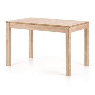 Stół rozkładany Maurycy 118-158x75x76 cm, dąb sonoma