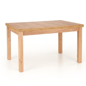 Stół rozkładany Tiago 140-220x80x76, dąb draft