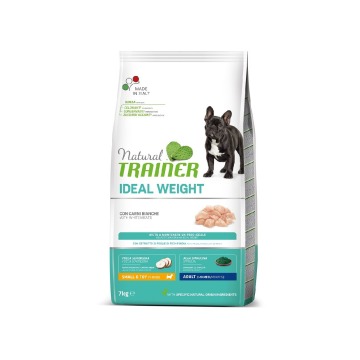 Karma sucha TRAINER ideal weight adult mini white meat 7 kg