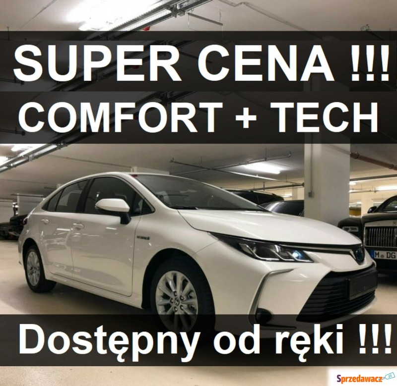 Toyota Corolla  Sedan/Limuzyna 2022,  1.5 benzyna - Na sprzedaż za 95 380 zł - Szczecinek