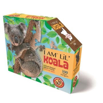 Madd capp,  Puzzle konturowe I AM LIL' - Koala 100 elem.