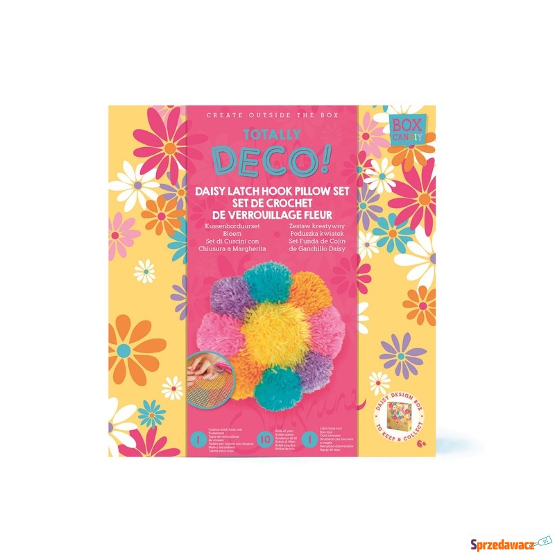 Box candiy, zestaw kreatywny Uszyj poduszkę Kwiat - Pozostałe zabawki - Przemyśl