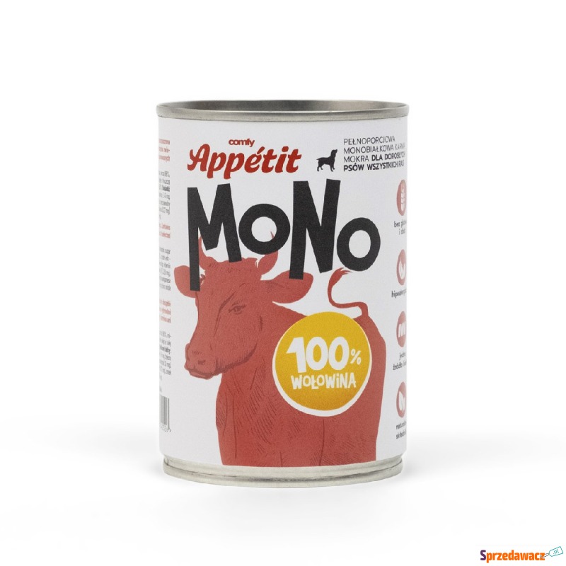 COMFY appetit mono woŁowina 400g - Akcesoria dla psów - Runowo