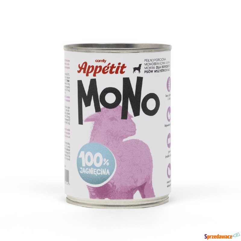 COMFY appetit mono jagniĘcina 400g - Akcesoria dla psów - Chorzów