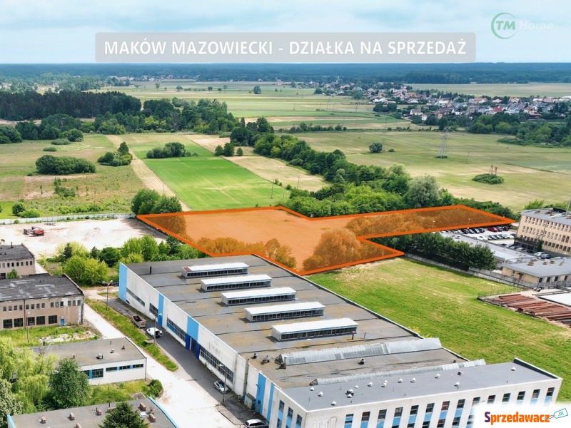 Działka przemysłowa Maków Mazowiecki sprzedam, pow. 11 704 m2  (1.17ha)
