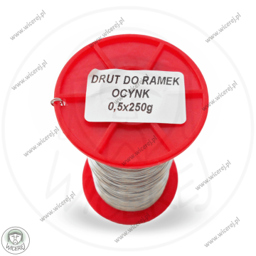 Drut pszczelarski do ramek 0,5mm 0,25kg Ocynkowany... - Pozostałe art. ogrodnicze - Jaśliska - zdjęcie 7