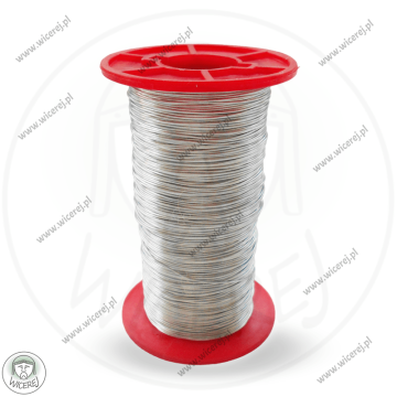 Drut pszczelarski do ramek 0,5mm 0,25kg Ocynkowany... - Pozostałe art. ogrodnicze - Jaśliska - zdjęcie 6