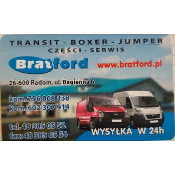 Serwis naprawa ford transit kamper autobus montaż gwarancja Bratford