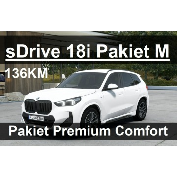 BMW X1 - sDrive 18i mSport Pakiet Premium Felgi 18
