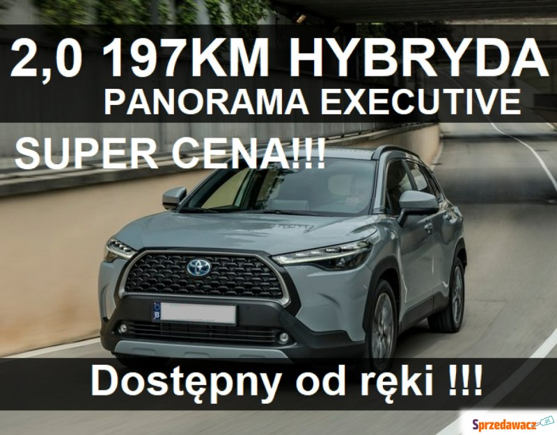 Toyota Corolla  SUV 2023,  2.0 hybryda - Na sprzedaż za 171 311 zł - Szczecinek