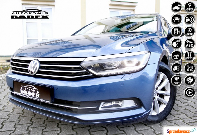 Volkswagen Passat 2015,  2.0 diesel - Na sprzedaż za 70 999 zł - Świebodzin
