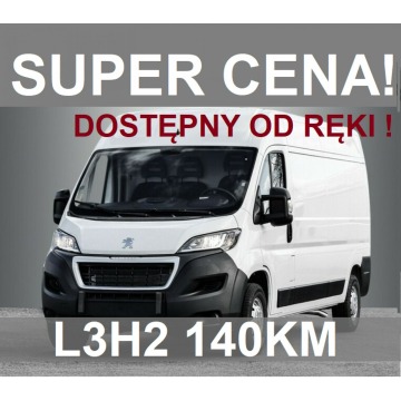 Peugeot Boxer - L3H2 140KM Drzwi 270 st. Klima. automatyczna Dostępny od ręki 1687zł