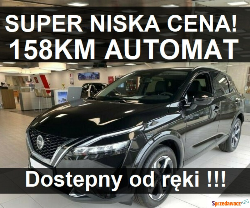 Nissan Qashqai  SUV 2023,  1.3 benzyna - Na sprzedaż za 155 000 zł - Szczecinek