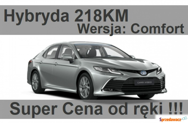 Toyota Camry  Sedan/Limuzyna 2023,  2.5 hybryda - Na sprzedaż za 155 397 zł - Szczecinek
