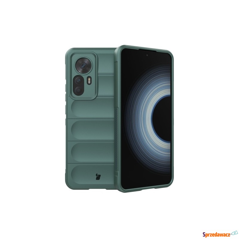 Etui Bizon Case Tur do Xiaomi 12T, ciemnozielone - Etui na telefon - Radom