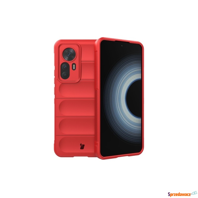 Etui Bizon Case Tur do Xiaomi 12T, czerwone - Etui na telefon - Szczecin