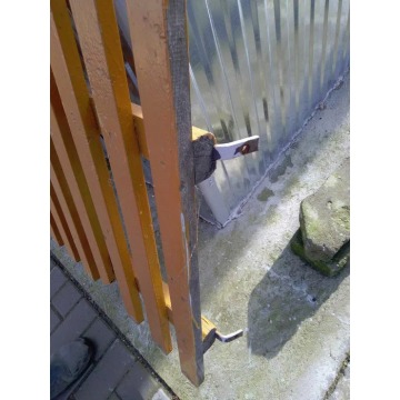Płot przęsło dębowy dębowe dąb 3,7m 370cm - Przęsła - Łódź - zdjęcie 7