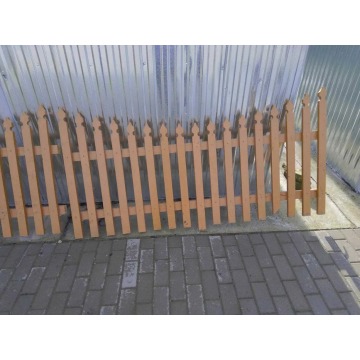 Płot przęsło dębowy dębowe dąb 3,7m 370cm - Przęsła - Łódź - zdjęcie 2