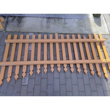 Płot przęsło dębowy dębowe dąb 3,7m 370cm - Przęsła - Łódź - zdjęcie 6