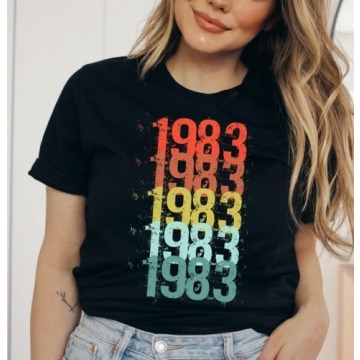 damska koszulka na 40 1983