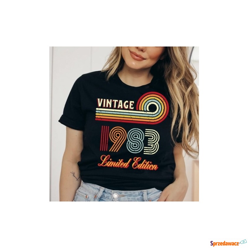 damska koszulka na 40 vintage 1983 - Bluzki, koszule - Żory
