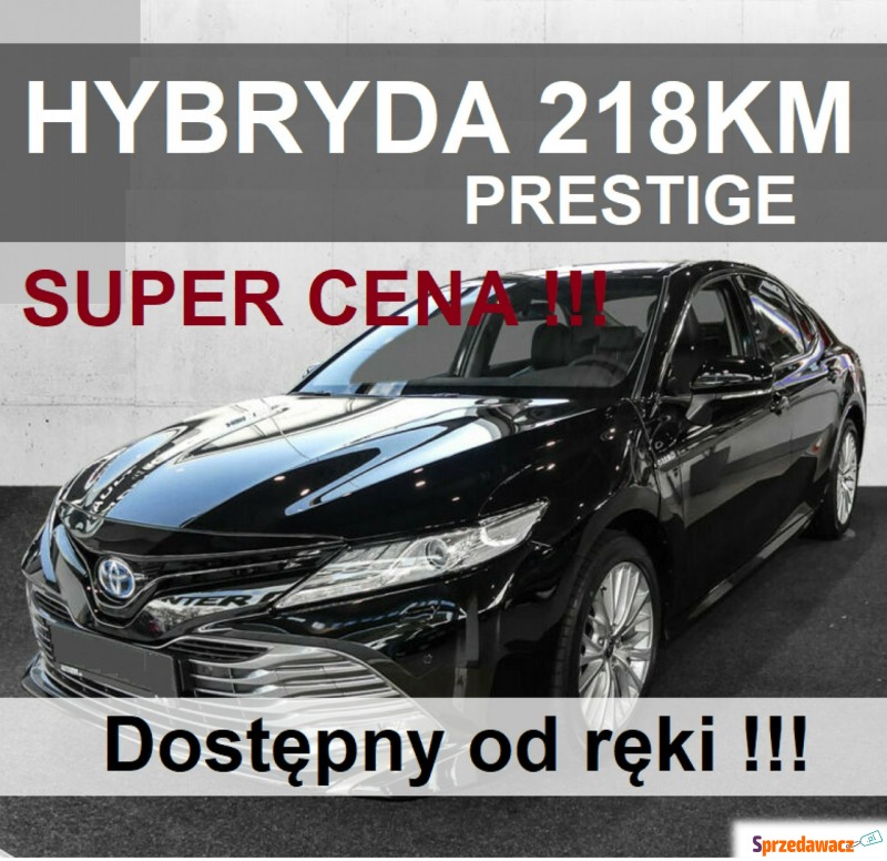 Toyota Camry  Sedan/Limuzyna 2023,  2.5 hybryda - Na sprzedaż za 163 900 zł - Szczecinek