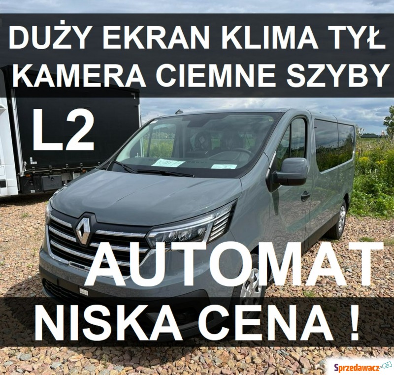 Renault Trafic  Minivan/Van 2023,  2.0 diesel - Na sprzedaż za 199 449 zł - Szczecinek