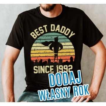 koszulka taty - dodaj swój własny rok