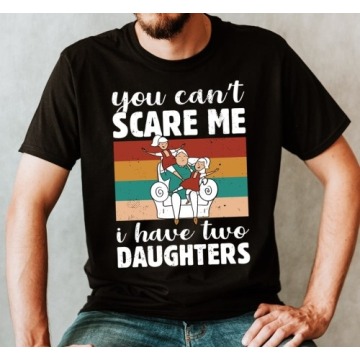 koszulka dla taty dwóch córek