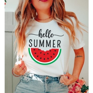 koszulka wakacyjna hello summer