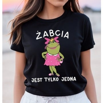 koszulka dla żony na prezent , koszulka dla narzeczonej żabcia jest tyko jedna