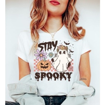 Damska koszulka na Halloween