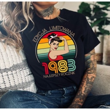 Koszulka na 40 urodziny DLA BRUNETKI damska