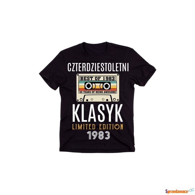 męska koszulka NA 40 URODZINY 1983 KLASYK - Bluzki, koszulki - Rzeszów