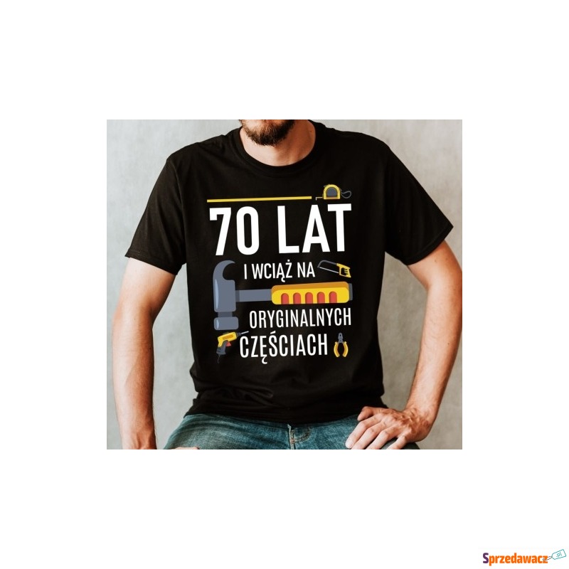 Koszulka na 70 URODZINY - Bluzki, koszulki - Tarnowskie Góry