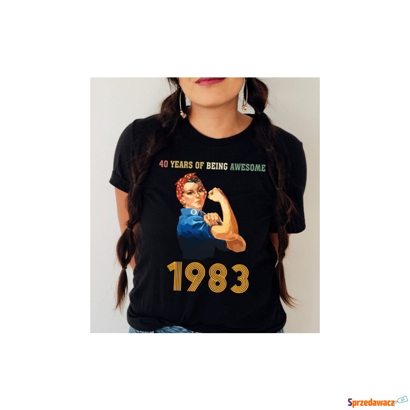 koszulka na 40 urodziny - Bluzki, koszule - Rybnik