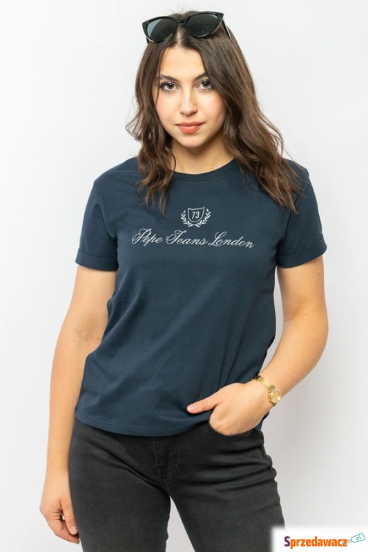 
T-shirt damski Pepe Jeans PL505706 granatowy
 - Bluzki, koszule - Włocławek