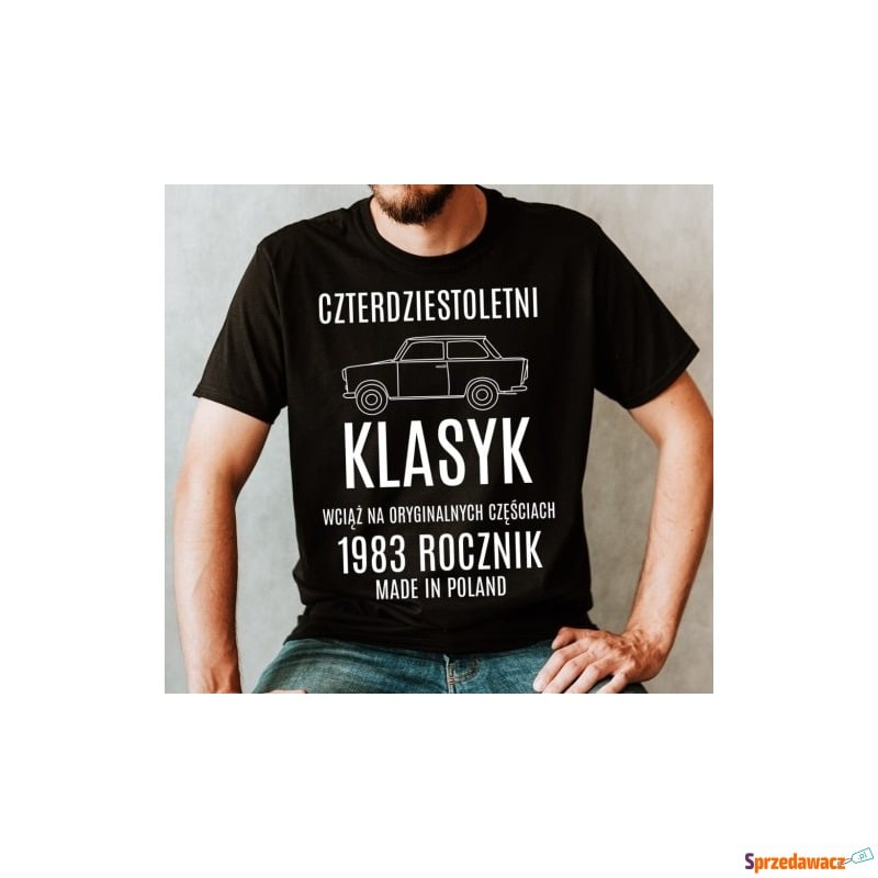 Koszulka na 40 40 LETNI KLASYK - FAJNY PREZENT... - Bluzki, koszulki - Grodzisk Mazowiecki