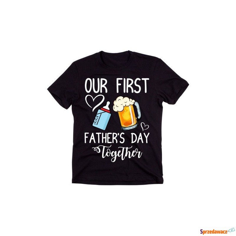 koszulka na prezent z okazji pierwszego dnia ojca - Bluzki, koszulki - Koszalin