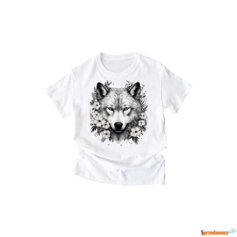 koszulka z wilkiem wilk1 - Bluzki, koszule - Jelenia Góra