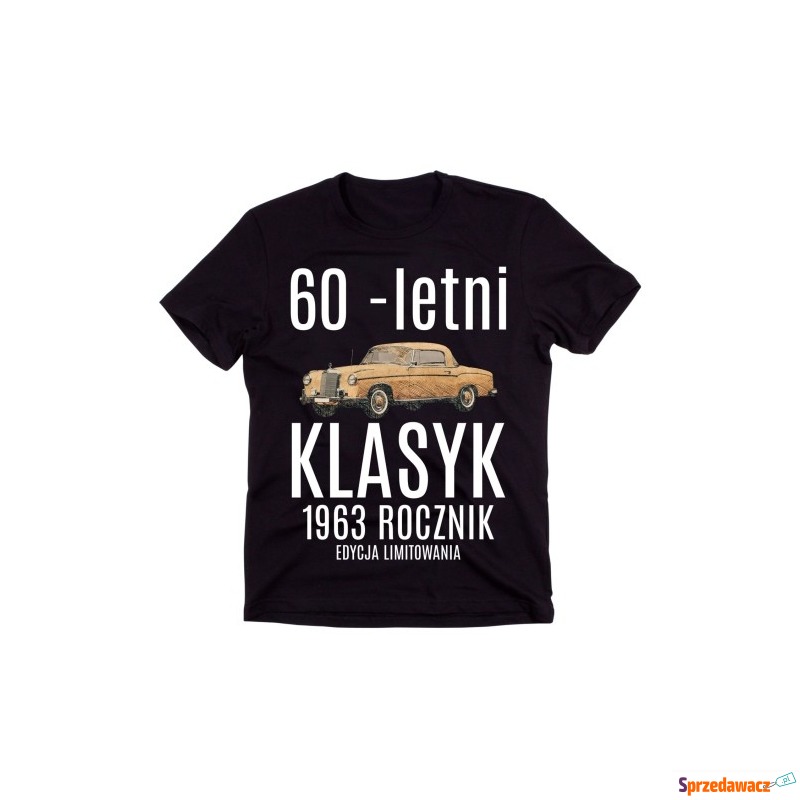Koszulka NA 60 Urodziny 60 LETNI KLASYK (1) - Bluzki, koszulki - Bielsko-Biała