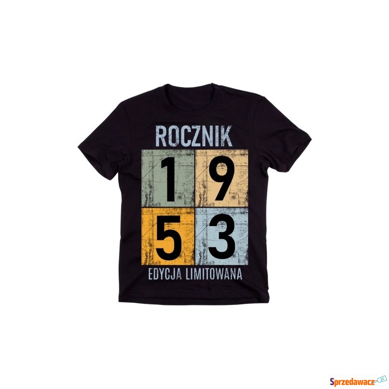 Koszulka NA 70 urodziny rocznik 1953 - Bluzki, koszulki - Jelenia Góra
