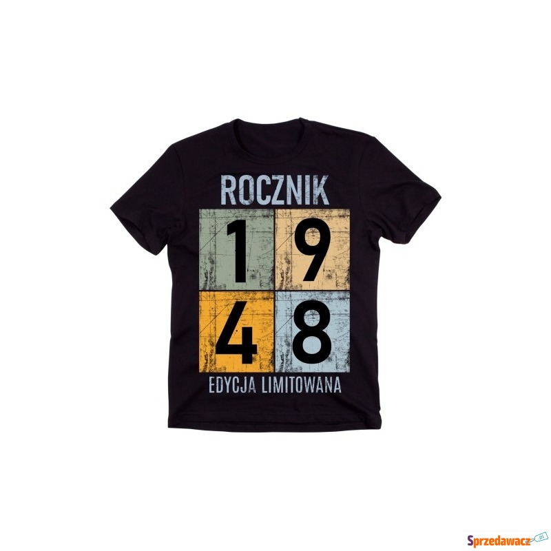 Koszulka NA 75 urodziny rocznik 1948 - Bluzki, koszulki - Wrocław