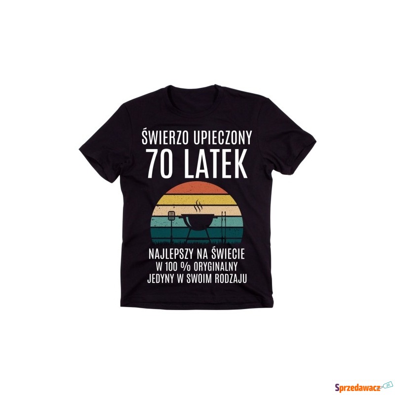 Koszulka NA 70 urodziny - Bluzki, koszulki - Brzeg