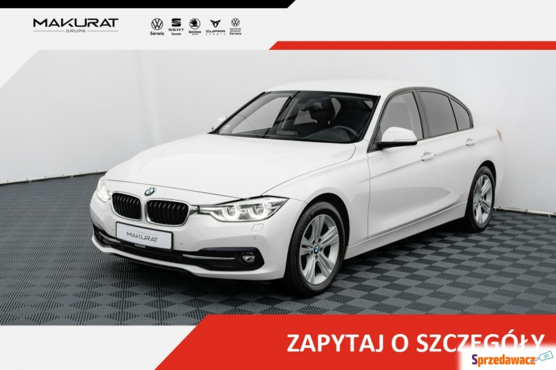 BMW Seria 3  Sedan/Limuzyna 2018,  2.0 diesel - Na sprzedaż za 92 850 zł - Pępowo