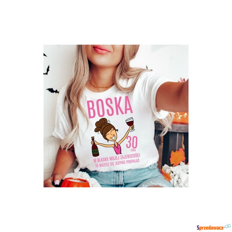 koszulka na 30 - dla brunetki - Bluzki, koszule - Gorzów Wielkopolski