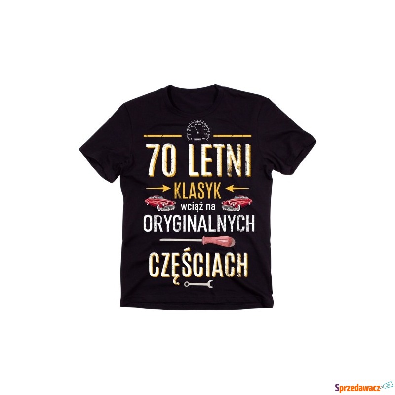 Koszulka na 70 urodziny - 70 LETNI KLASYK - Bluzki, koszulki - Ostróda
