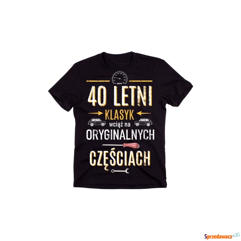 Koszulka na 40 urodziny - 40 LETNI KLASYK - Bluzki, koszulki - Łódź